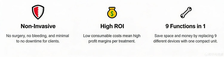 advantages of cold plasma machines